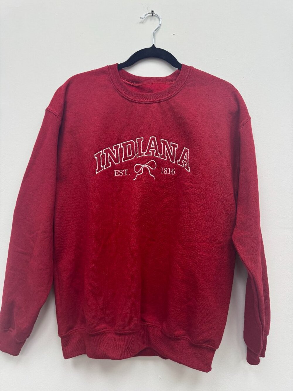 Indiana crew neck sweatshirt